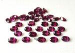 Natural Rhodolite Garnet 5×7 mm Oval Cut Faceted AAA Quality – Pink Garnet Faceted Oval 5x7mm