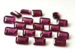 Natural Rhodolite Garnet 3×5 mm Octagon Cut Faceted AAA Quality – Pink Garnet Faceted Octagon 3x5mm