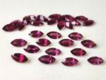 Natural Rhodolite Garnet 2×4 mm Marquise Cut Faceted AAA Quality – Pink Garnet Faceted Marquise 2x4mm