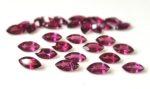 Natural Rhodolite Garnet 2×4 mm Marquise Cut Faceted AAA Quality – Pink Garnet Faceted Marquise 2x4mm