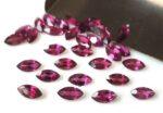 Natural Rhodolite Garnet 2×4 mm Marquise Cut Faceted AAA Quality – Pink Garnet Faceted Marquise 2x4mm