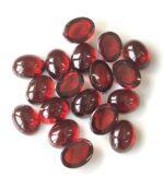 Natural Red Garnet 6×8 mm Oval Cabochon AAA Quality – Red Garnet Cabochon Oval 6x8mm