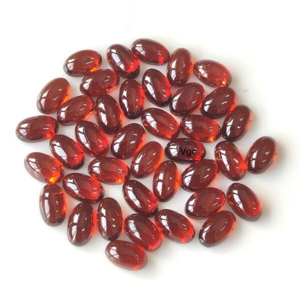Natural Red Garnet 3×5 mm Oval Cabochon AAA Quality – Red Garnet Cabochon Oval 3x5mm