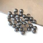 Natural Hematite 2 mm Round Cabochon – Hematite Round Cabochon 2mm