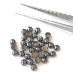 Natural Hematite 2 mm Round Cabochon – Hematite Round Cabochon 2mm