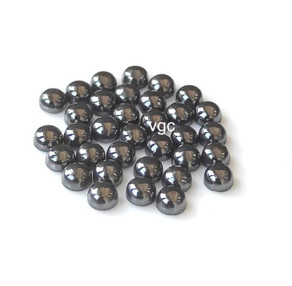 Natural Hematite 2 mm Round Cabochon – Hematite Round Cabochon 2mm