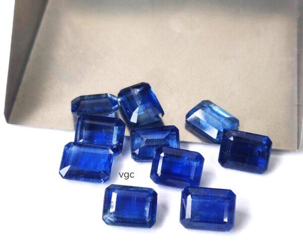 Natural Kyanite 7×9 mm Octagon Faceted Cut – Kyanite Octagon Faceted 7x9mm