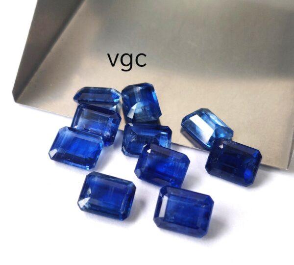 Natural Kyanite 7×9 mm Octagon Faceted Cut – Kyanite Octagon Faceted 7x9mm