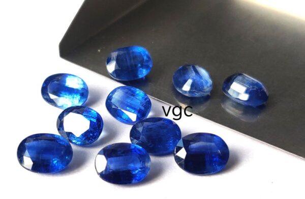 Natural Kyanite 7×9 mm Oval Faceted Cut – Kyanite Oval Faceted 7x9mm