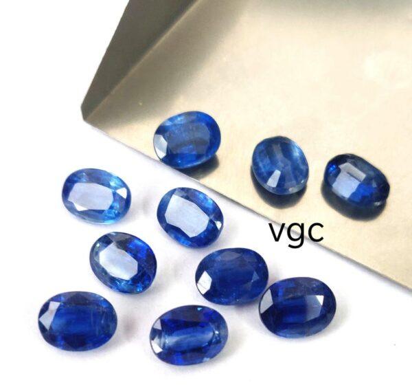 Natural Kyanite 7×9 mm Oval Faceted Cut – Kyanite Oval Faceted 7x9mm