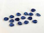 Natural Kyanite 6×9 mm Pear Faceted Cut – Kyanite Pear Faceted 6x9mm