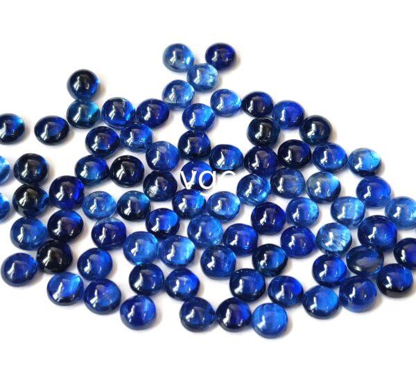 Natural Kyanite 3.5 mm Round Cabochon – Kyanite Round Cabochon 3.5mm
