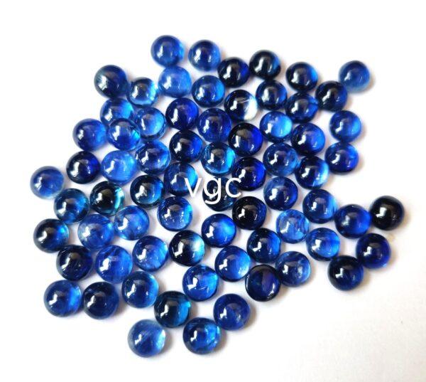 Natural Kyanite 3.5 mm Round Cabochon – Kyanite Round Cabochon 3.5mm