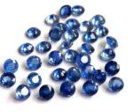 Natural Kyanite 7 mm Round Faceted Cut – Kyanite Round Faceted 7mm