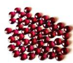 Natural Rhodolite Garnet 3 mm Round Cabochon AAA Quality – Pink Garnet Faceted Round 3mm