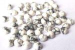Natural Howlite 10 mm Round Cabochon – Howlite Round Cabochon 10mm