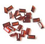 Natural Red Garnet 2×4 mm Baguette Cut Faceted AAA Quality – Red Garnet Faceted Baguette 2x4mm