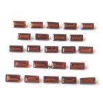 Natural Red Garnet 2×4 mm Baguette Cut Faceted AAA Quality – Red Garnet Faceted Baguette 2x4mm
