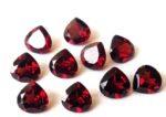 Natural Red Garnet 4mm Heart Cut Faceted AAA Quality – Red Garnet Faceted Heart 4mm