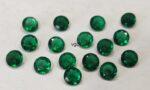 Super Top Quality Lab Created Emerald 5 mm Round Faceted AAA Quality– Lab Made Emerald Round 5mm