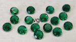 Super Top Quality Lab Created Emerald 5 mm Round Faceted AAA Quality– Lab Made Emerald Round 5mm