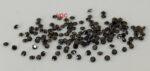 Natural Black Diamond Brilliant Cut 4 mm Round – Black Color Diamond 4mm