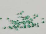 Natural Zambian Emerald Round Brilliant Cut 1.25 mm Round – Zambian Emerald Round 1.25mm