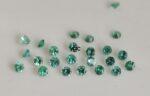 Natural Zambian Emerald Round Brilliant Cut 3 mm Round – Zambian Emerald Round 3mm