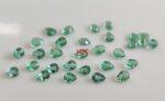 Natural Zambian Emerald Good Color Luster 3×5 mm Pear Cut Faceted – Zambian Emerald Pear 3x5mm