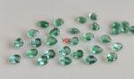 Natural Zambian Emerald Good Color Luster 3×5 mm Pear Cut Faceted – Zambian Emerald Pear 3x5mm