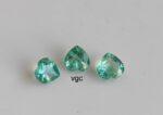 Natural Rare Light Green Color Zambian Emerald Good Luster 5 mm Heart – Zambian Emerald Heart Shape 5x5mm