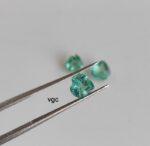 Natural Rare Light Green Color Zambian Emerald Good Luster 7 mm Heart – Zambian Emerald Heart Shape 7x7mm