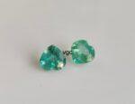 Natural Rare Light Green Color Zambian Emerald Good Luster 7 mm Heart – Zambian Emerald Heart Shape 7x7mm