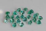 Natural Rare Light Green Color Zambian Emerald Good Luster 4.5 mm Heart – Zambian Emerald Heart Shape 4.5×4.5mm