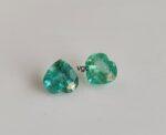 Natural Rare Light Green Color Zambian Emerald Good Luster 7 mm Heart – Zambian Emerald Heart Shape 7x7mm