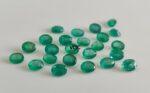 Natural Zambian Emerald Good Color Luster 3×4 mm Oval Faceted Cut – Zambian Emerald Oval 3x4mm