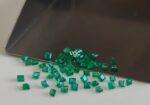 Natural Zambian Emerald 3 mm Square Cut Faceted – Zambian Emerald Square Shape 3x3mm