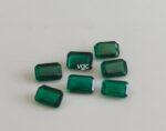 Super Top Quality Lab Created Emerald 5×7 mm Octagon Faceted AAA Quality– Lab Made Emerald Octagon 5x7mm