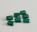 Super Top Quality Lab Created Emerald 5×7 mm Octagon Faceted AAA Quality– Lab Made Emerald Octagon 5x7mm