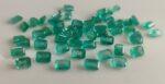 Natural Zambian Emerald Good Color Luster 4×6 mm Octagon Faceted Cut – Zambian Emerald Octagon 4x6mm