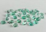 Natural Good Light Color Colombian 4×6 mm Oval Faceted Cut – Good Luster Colombian Emerald Oval 4x6mm