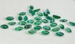 Natural Zambian Emerald Good Luster 2.5×5 mm Marquise Cut Faceted – Zambian Emerald Marquise Shape 2.5x5mm