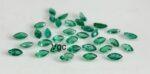 Natural Zambian Emerald Good Luster 2.5×5 mm Marquise Cut Faceted – Zambian Emerald Marquise Shape 2.5x5mm