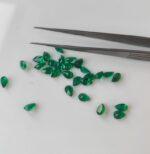 Super Top Quality Lab Created Emerald 5×7 mm Pear Faceted AAA Quality– Lab Made Emerald Pear 5x7mm