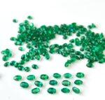 Natural Natural Zambian Emerald Superb Top Color Luster 3×5 mm Oval Faceted Cut – Zambian Emerald Oval 3x5mm