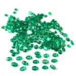 Natural Natural Zambian Emerald Superb Top Color Luster 3×5 mm Oval Faceted Cut – Zambian Emerald Oval 3x5mm
