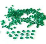 Natural Natural Zambian Emerald Superb Top Color Luster 3×5 mm Oval Faceted Cut – Zambian Emerald Oval 3x5mm