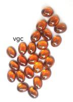 Natural Hessonite Garnet 5×7 mm Oval Cabochon AAA Quality – Orange Garnet Cabochon Oval 5x7mm