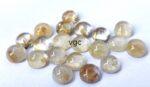 Natural 8 mm Golden Rutile Quartz Round Cabochon Top Quality – Rutilated Quartz Round Cabochon 8mm