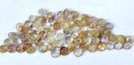 Natural 5 mm Golden Rutile Quartz Round Cabochon Top Quality – Rutilated Quartz Round Cabochon 5mm